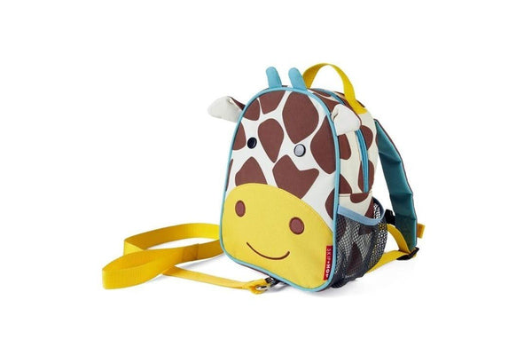 Skip Hop: Zoo Mini Backpack With Rains - Giraffe