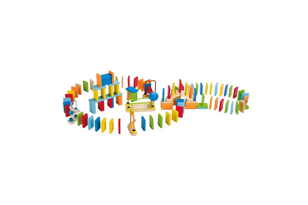 107pc Hape Dynamo Wooden Dominoes Set Kids Children 3y+ Game Toy Activity Play