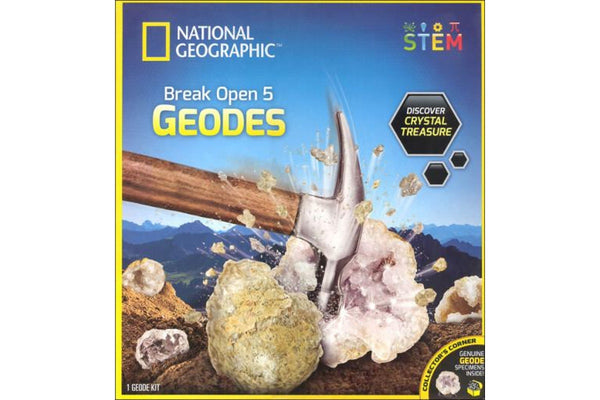 National Geographic: Break Your Own Geodes (5pcs)