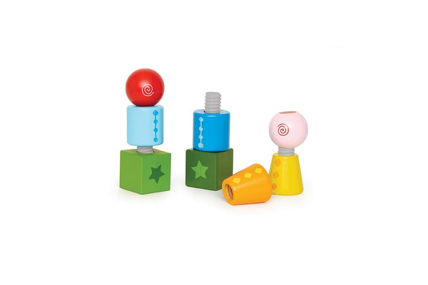 8pc Hape Twist & Turnables Kids 2y+ Sorting Educational Learning Wooden Toy