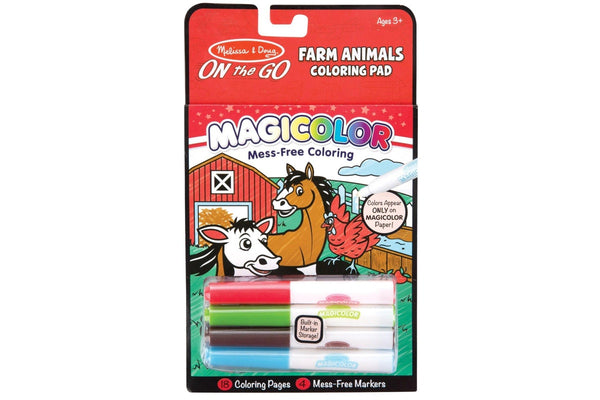 Melissa & Doug: Magicolor Coloring Pad - Farm Animals