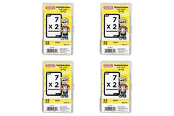 4x 52pc Duncan Math Flash Cards Multiplication Educational Learning Aid Kids 6y+