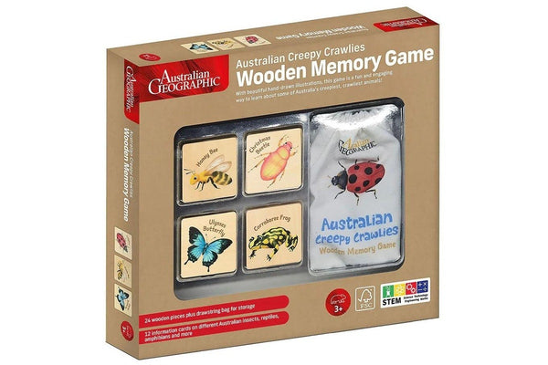 Australian Geographic: Australian Creepy Crawlies Memory Game