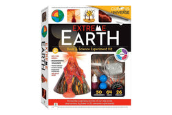 Curious Universe Extreme Earth Book And Science Kit Fun Experiment Kids 8y+