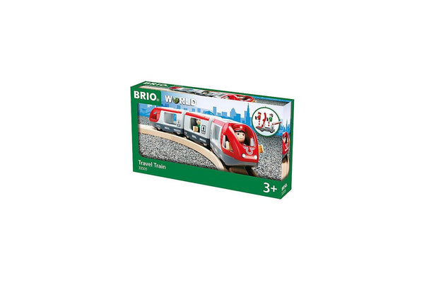 5pc Brio Travel Train Kids Childrens Pretend Play Interactive Toy Playset 3y+