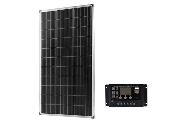 VoltX 160W Solar Panel Fixed + 30A Solar Charge Controller PWM