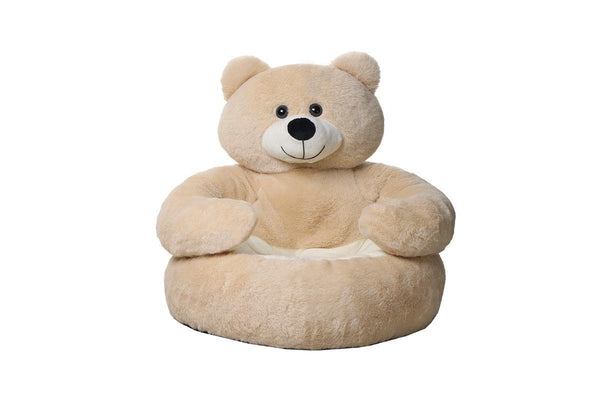 ZOOMIES Bear Dog Bed - Brown