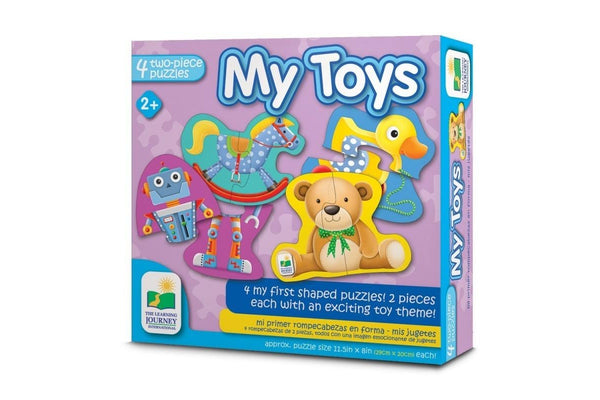 The Learning Journey: First Shaped Puzzle - My Toys