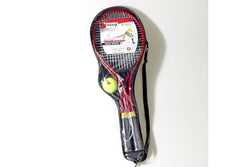 2Pcs Set Teenager's Tennis Racket Red Racquets