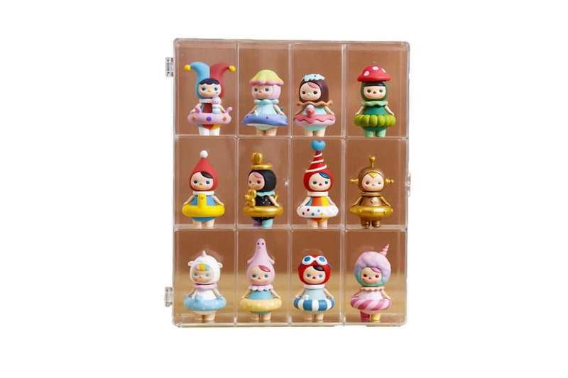 Acrylic Action Figure Display Case (12 Compartments)