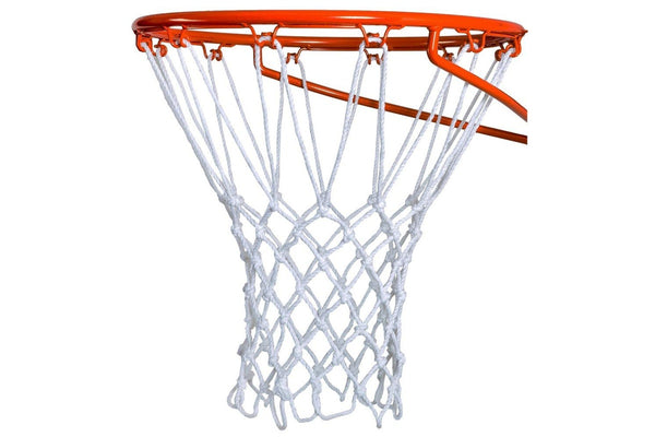 Basketball & Netball Standard White Nylon Net (NET ONLY, NO HOOP)