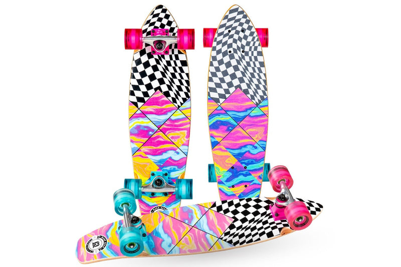 Madd Gear 28" Cruiser Skateboard - Checker