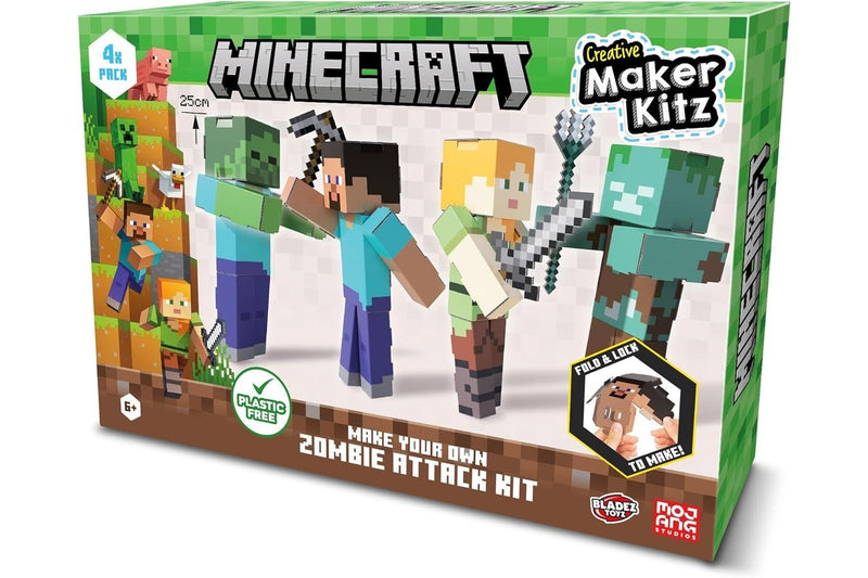 Minecraft: Maker Kitz - Make Your Own Zombie Attack Kit