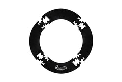 Formula Sports Four Piece Velvet Surround Wall Protectant For Dartboards Black