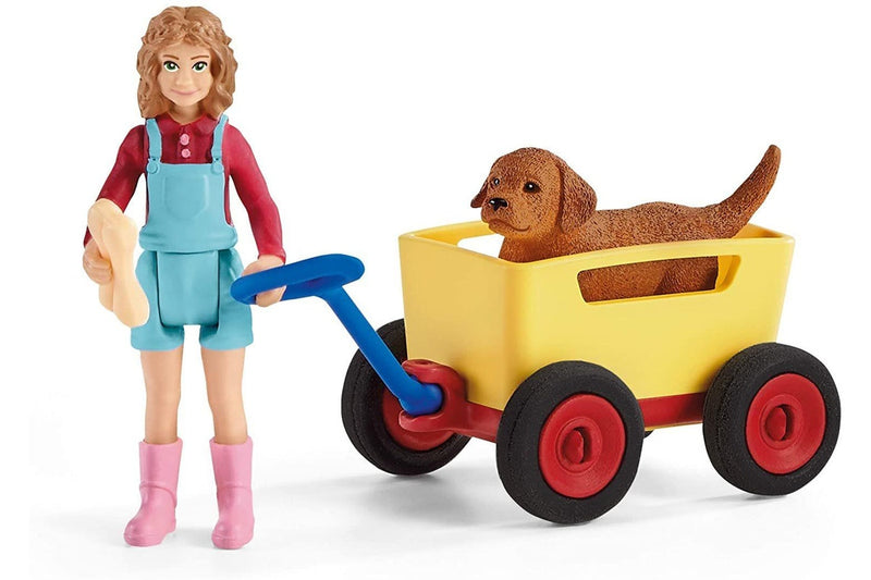 Schleich - Puppy Wagon Ride