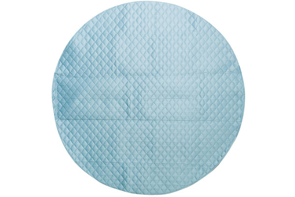 Nestling: Large Waterproof Quilted Play Mat - Denim