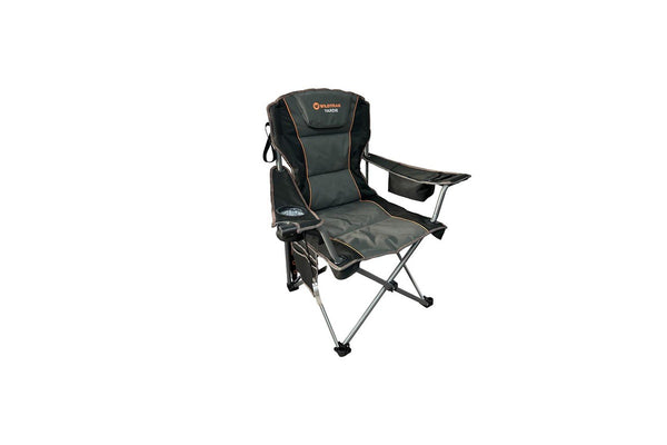 Wildtrak Yardie Cooler Arm Chair Dlx 250Kg 108x94cm Outdoor Camping Hiking