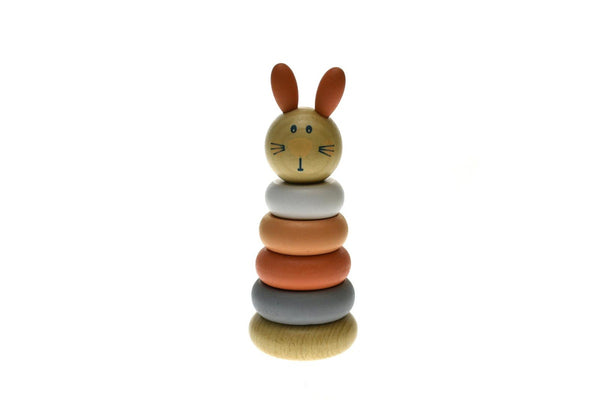 Kaper Kidz Animal Stacking Blocks Children's Kids Pretend Play Toy Rabbit 12m+