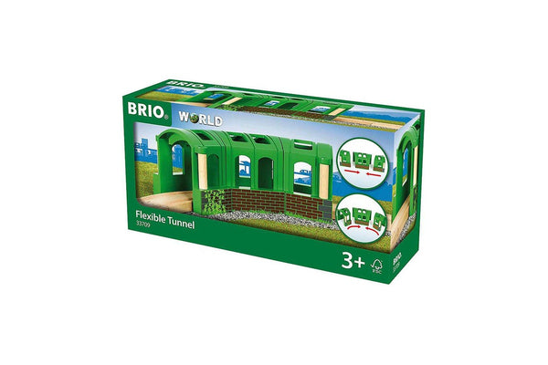 3pc Brio Flexible Train Tunnel Kids Childrens Pretend Play Interactive Toy 3y+