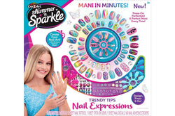 Shimmer N Sparkle: Trendy Tips - Nail Expressions