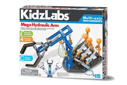 4M KidzLabs Mega Hydraulic Arm Educational Kids Toddler Fun Activity Toy 8y+