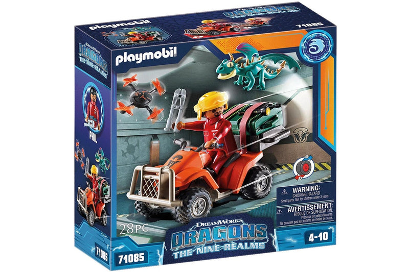 Playmobil: The Nine Realms - Icaris Quad with Phil (71085)