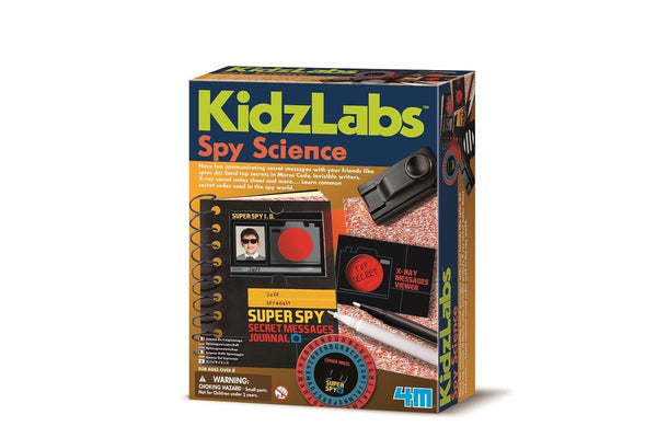 4M KidzLabs Spy Science Educational Kids Children Learning Activity Toy 8y+