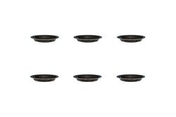 6x Wildtrak Premium Enamel Pie Dish Outdoor Cookware Dinning Camping Hiking