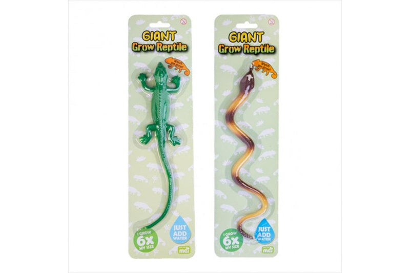 Giant Grow Reptile Action Figures