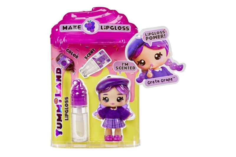 Yummiland: Mini Doll & Lipgloss (Grape)