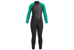 Urban Beach Womens/Ladies Sailfin Long Length Wetsuit (Black/Aquatic) (XS)