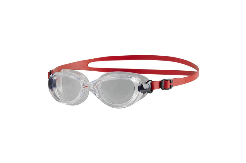 Speedo Childrens/Kids Futura Classic Swimming Goggles (Lava Red/Clear) (One Size)