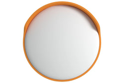 Outdoor Convex Traffic Mirror Orange Ø30 cm Polycarbonate vidaXL