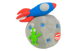 Fizz Creations Make Your Own Dough Light Rocket Educational Fun Learning Toy