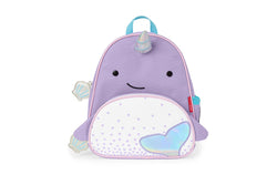 Skip Hop: Zoo Little Kid Backpack - Narwhal