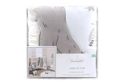 5pc The Peanutshell Baby Infant Bedding Cot Co-Sleeping Set Under The Stars