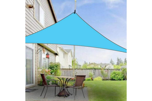 Triangle Sun Shade Sail Lightweight Cover Shelter Waterproof Outdoor Tent 300 X Cm Canopies & Shelters