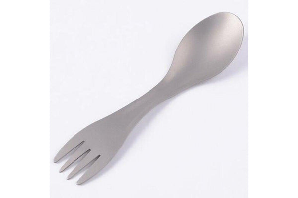 Outdoor Camping Tableware Titanium Fork Spoon Platinum Camping Cooking Utensils