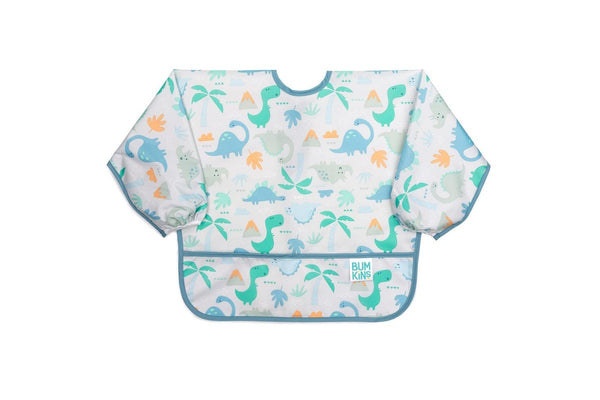 Bumkins: Waterproof Sleeved Bib - Dinosaurs