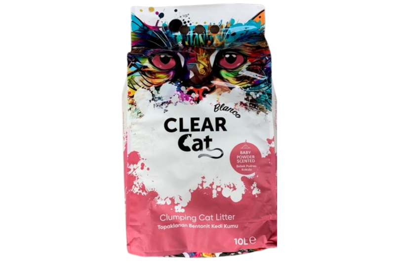 Clearcat Blanco A Baby Powder 10L Cat Litter