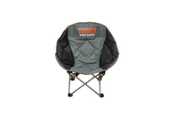 Wildtrak Kidz Foldable 62cm Sofa Chair Portable Outdoor Camping Seat Grey Black