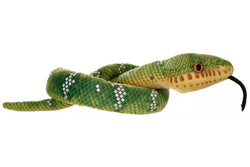 Wild Republic Snakes: Emerald Tree Boa - 36" Plush