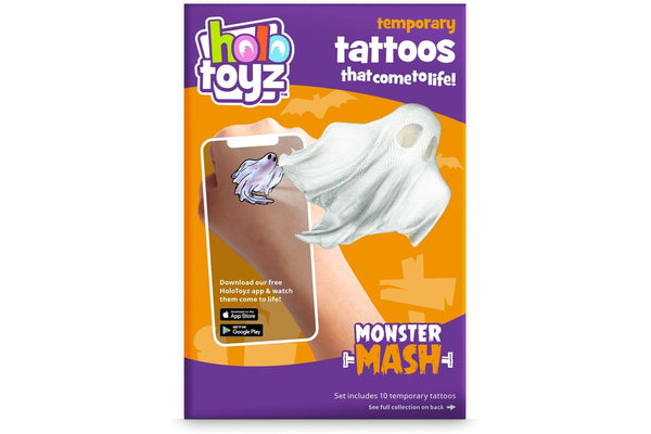 HoloToyz: AR Temporary Tattoos - Monster Mash