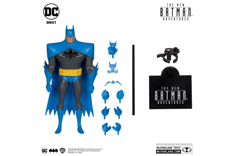 DC Comics: Batman (Blue/Grey/The New Batman Adventures) - 6" Action Figure