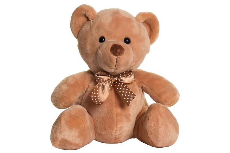 Mumbles Velvet Bear Plush Toy (Brown) (20cm)