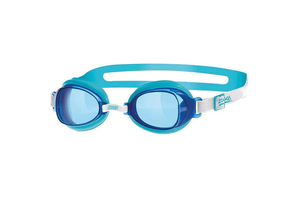 Zoggs Unisex Adult Otter Swimming Goggles (Aqua Blue/White) (One Size)