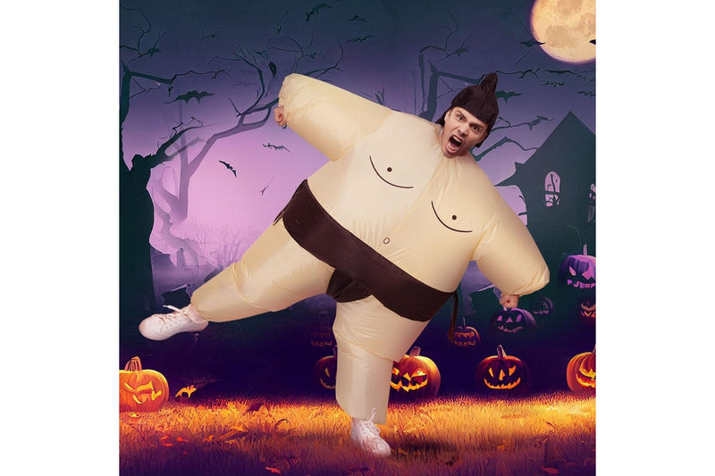 Inflatable Sumo Costume Adult Suit Blow Up Party Fancy Dress Halloween Cosplay