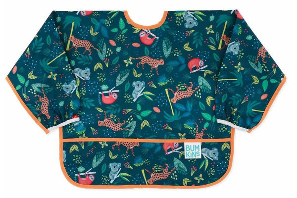 Bumkins: Waterproof Sleeved Bib - Jungle