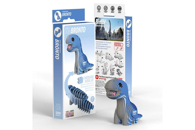 Eugy: Bronto - 3D Cardboard Model