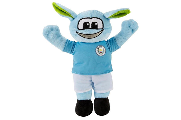 Manchester City FC Plush Moonchester Plush Toy (Sky Blue/White) (One Size)